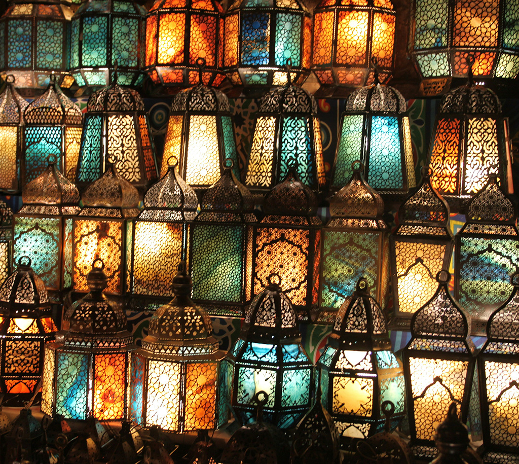 Egyptian light lanterns