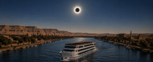 Boat Nile River Eclipse 2027 Egypt
